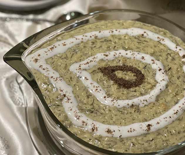 آش ماست شیرازی