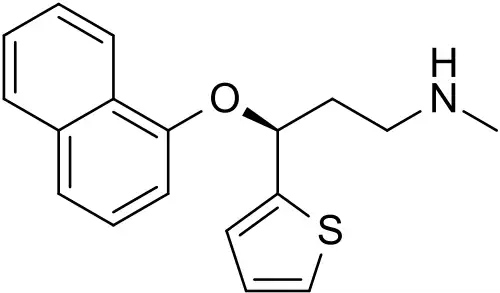 ساختار شیمیایی دولوکستین