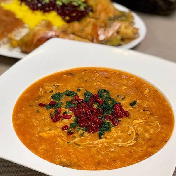 سوپ جو که یک نوع سوپ است