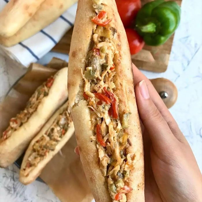 ساندویچ مرغ