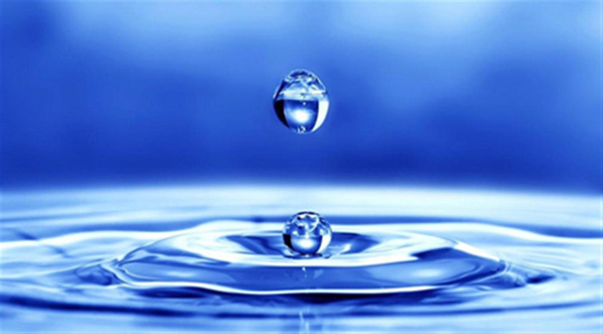 قطره آب - آب به حالت مایع