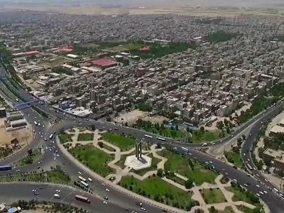 <strong>تصویری هوایی از شهر اسلامشهر</strong>