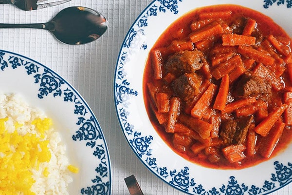 خورش هویج