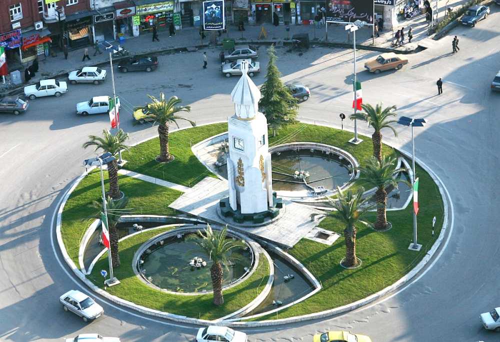 میدان طالقانی، قائم شهر
