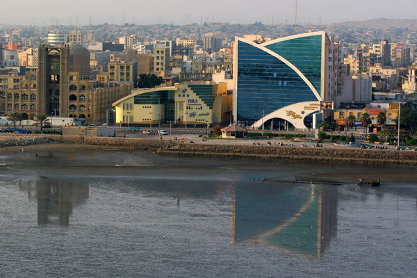 <strong>تصویری هوایی از شهر بندرعباس</strong>