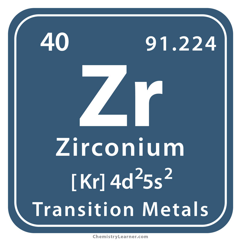 <strong>نماد زیرکونیوم</strong>