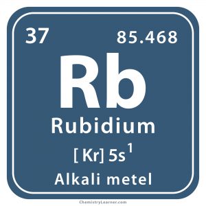 نماد روبیدیوم