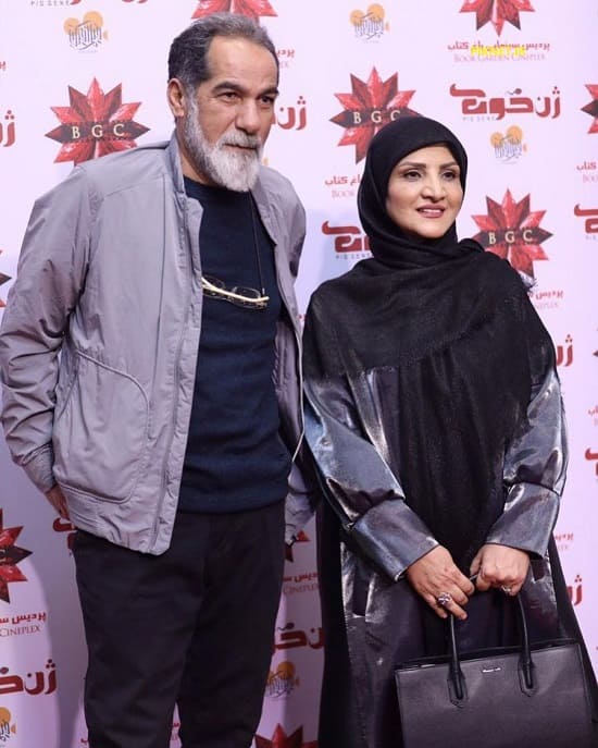 سعید سهیلی و همسرش (مهناز منتظمی)