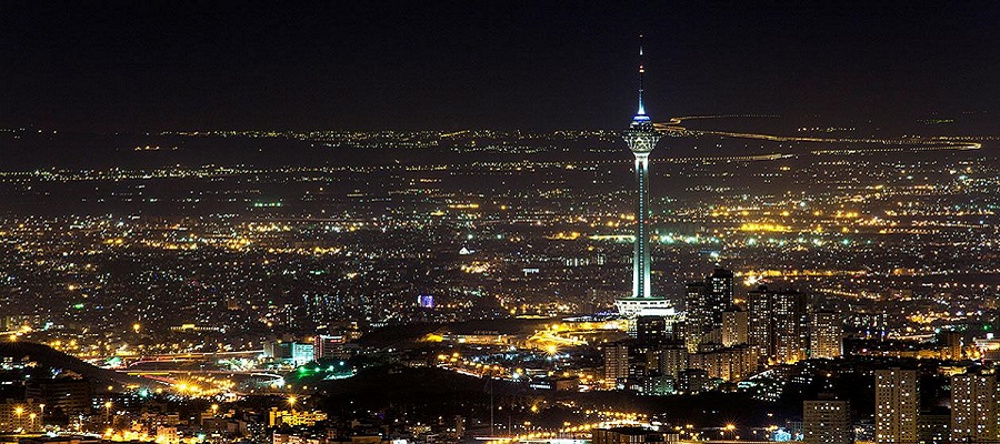 <strong>تصویر شب شهر تهران</strong>