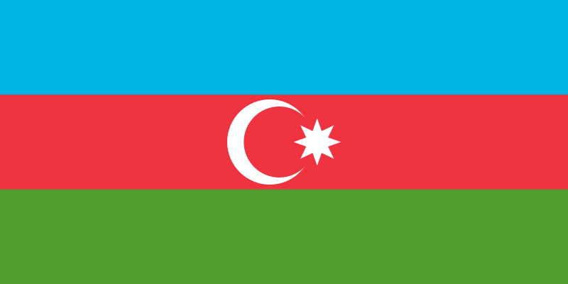 <strong>پرچم جمهوری آذربایجان</strong>