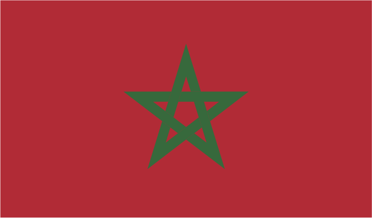 پرچم رسمی کشور مراکش