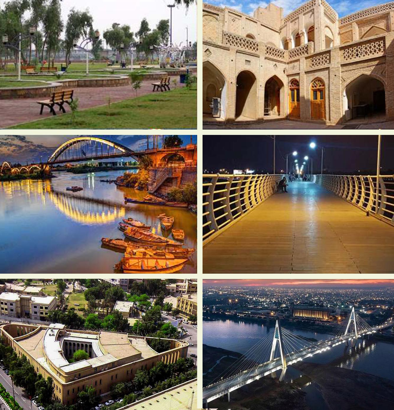 مکان‌های دیدنی شهر اهواز