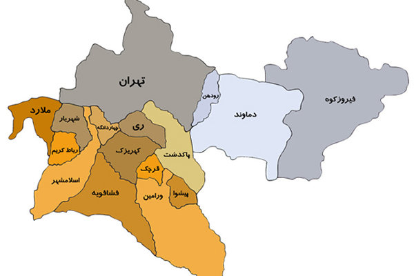 <strong>شهرستان تهران</strong>