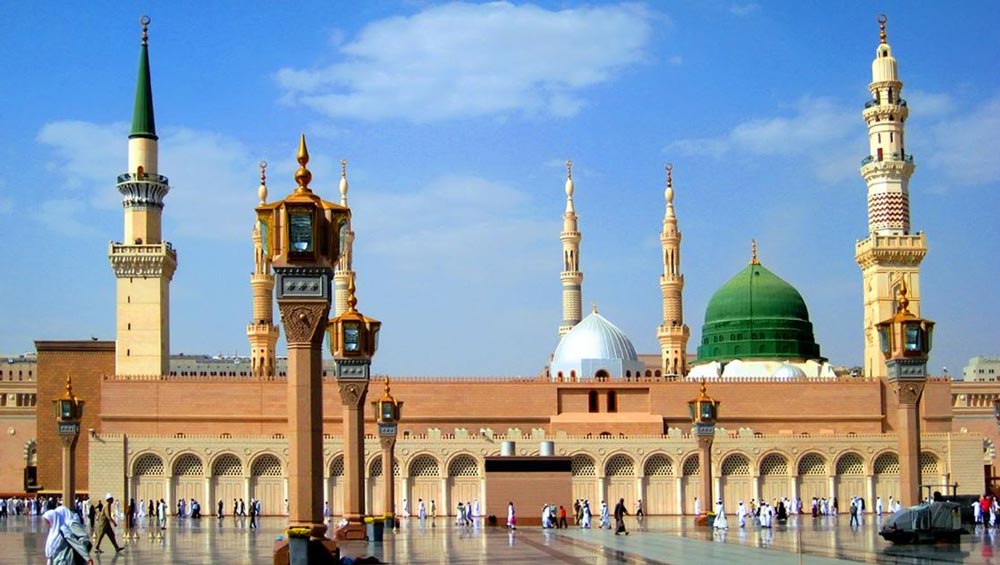 مسجد النبی در شهر مدینه