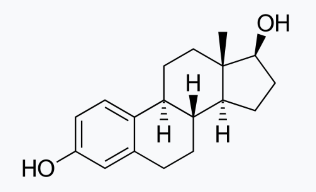 استرادیول، هورمون جنسی استروژنی اصلی در انسان و یک داروی پرمصرف است.