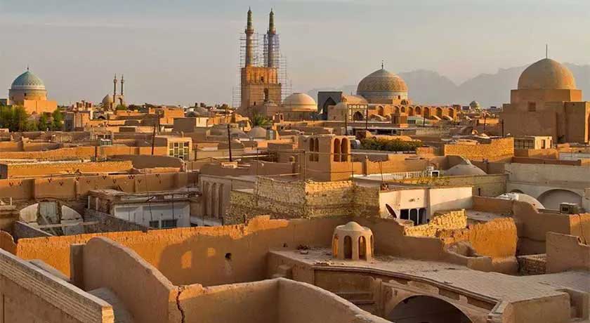 <strong>تصویری هوایی از شهر یزد</strong>