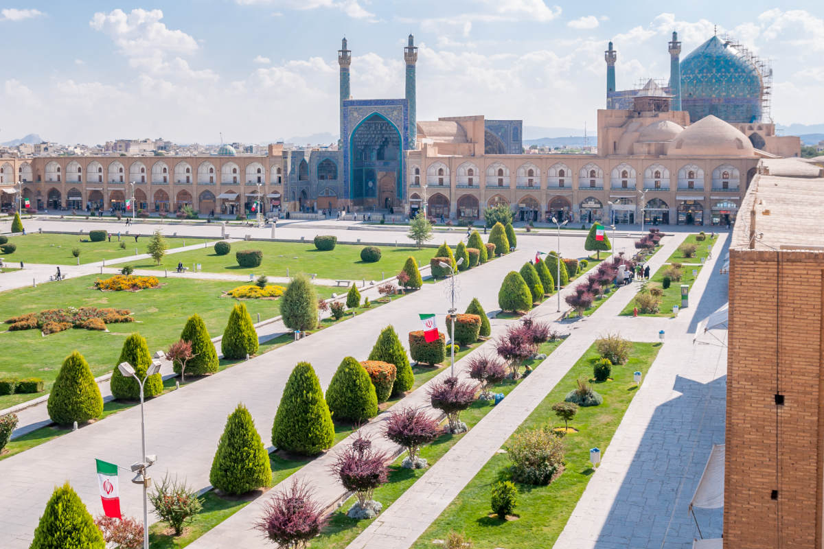 <strong>تصویری از میدان امام شهر اصفهان</strong>