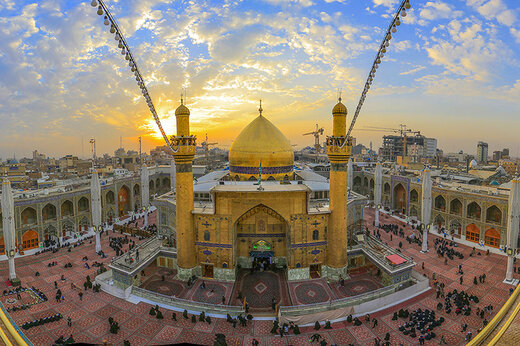 عکس حرم امام علی (ع) در نجف اشرف