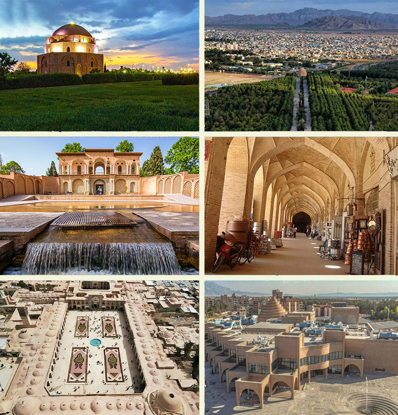 نماهای دیدنی شهر کرمان