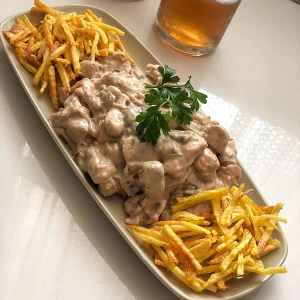 چیکن استراگانف با تزیین جعفری تازه