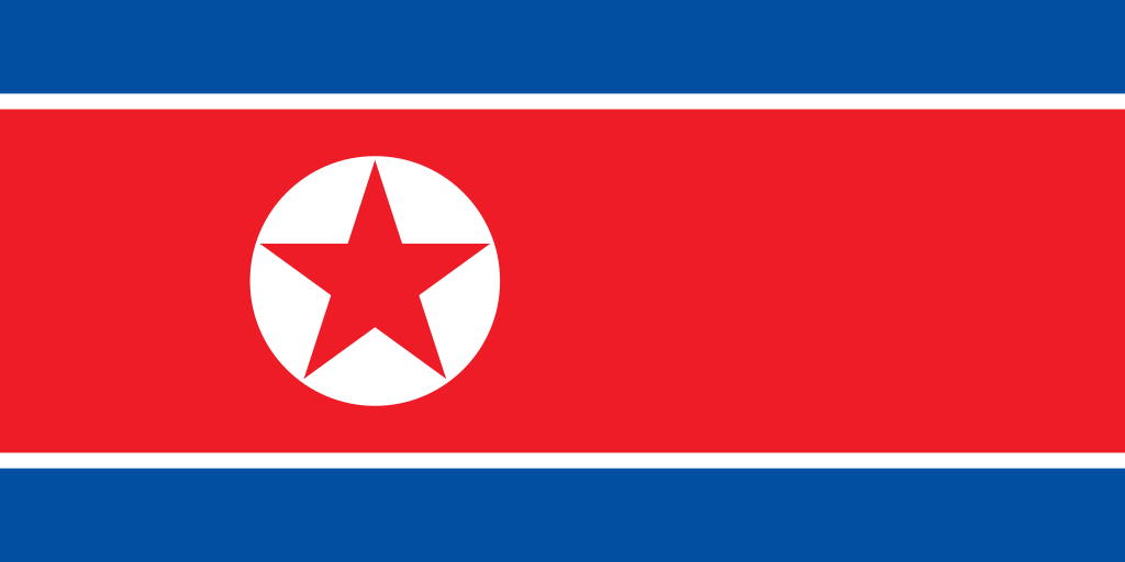 پرچم کره شمالی