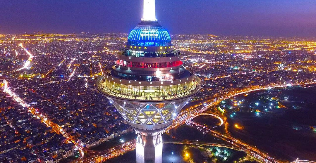 <strong>نمایی از کلان‌شهر تهران</strong>