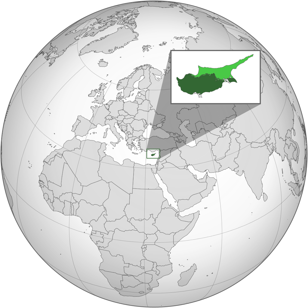 موقعیت قبرس