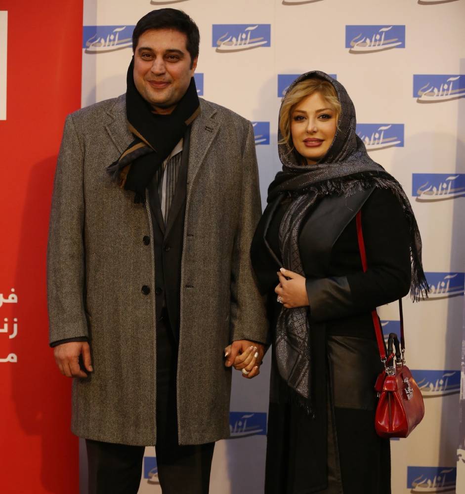 نیوشا ضیغمی و همسرش (آرش پولادخان)
