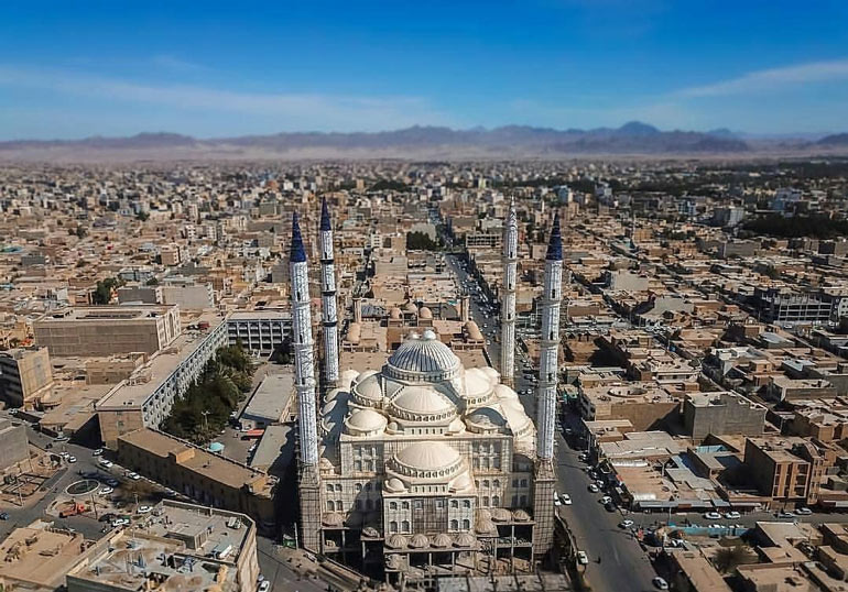 <strong>تصویری هوایی از شهر زاهدان</strong>
