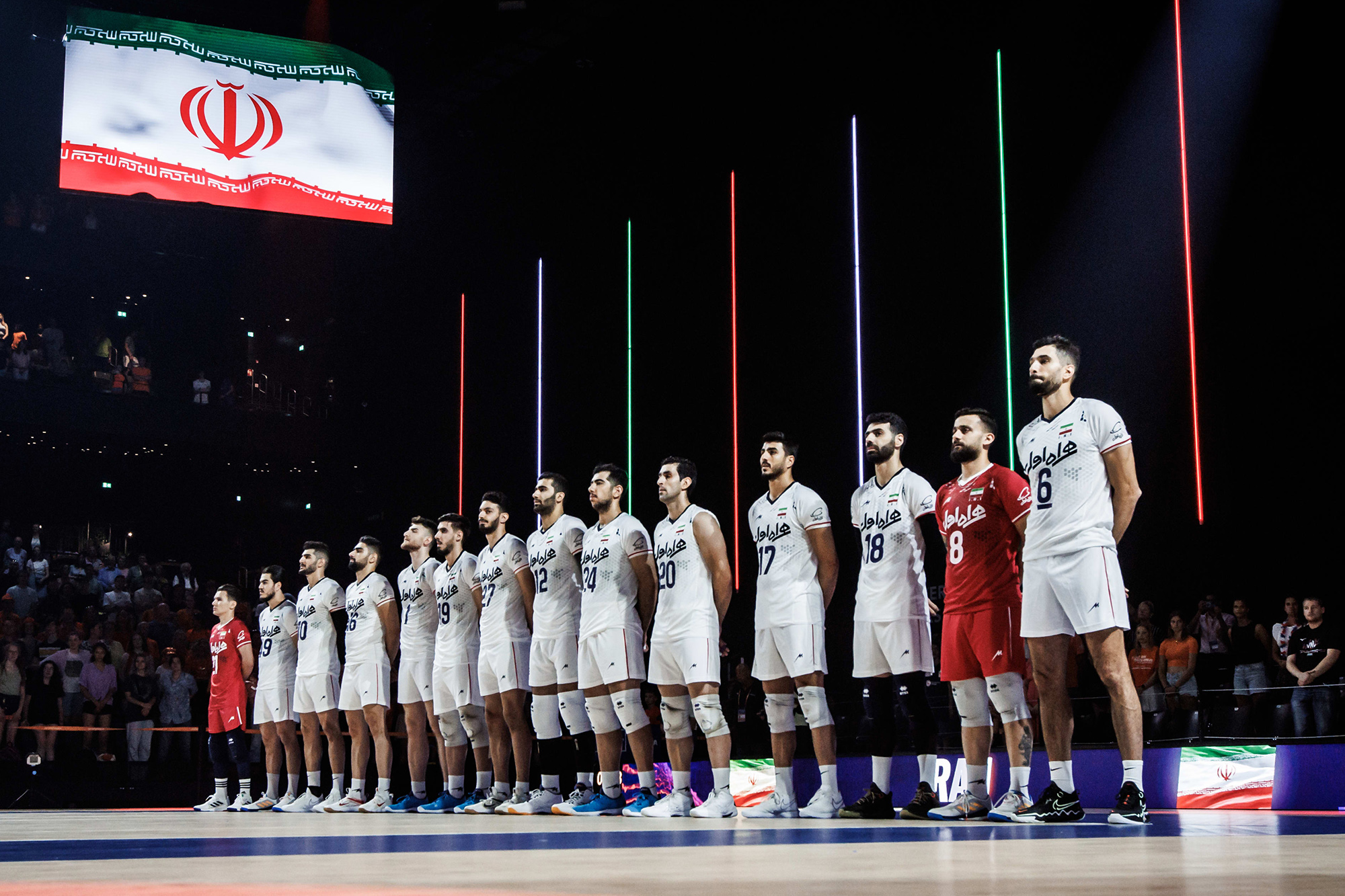 <strong>تصویری از تیم ملی والیبال ایران لیگ ملتهای والیبال 2023</strong>