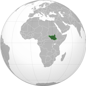 موقعیت سودان جنوبی