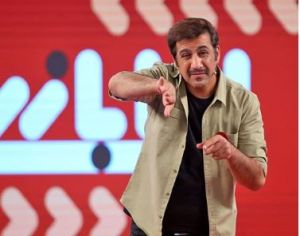 محمد نادری بازیگر در مسابقه ادابازی (پانتومیم) خندوانه