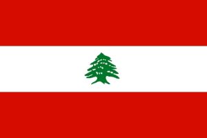 پرچم ملی کشور لبنان