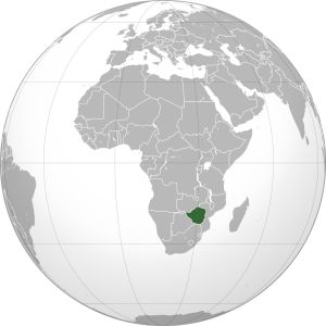 موقعیت زیمباوه