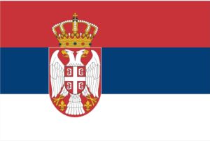 پرچم ملی کشور صربستان
