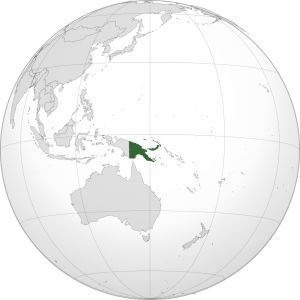 موقعیت پاپوآ گینه نو