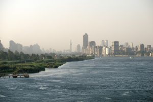رود نیل در قاهره مصر