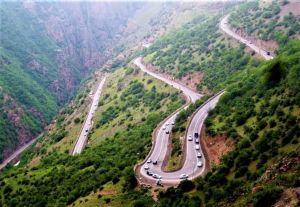 جاده چالوس در استان البرز