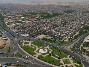 تصویری هوایی از شهر اسلامشهر