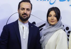احمد مهرانفر و همسرش (مونا فائزپور)