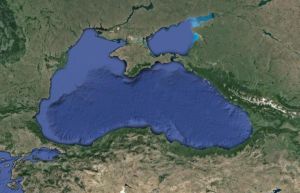 تصویر هوایی دریای سیاه