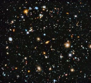 تصویر هابل از مجموعه چندین کهکشان