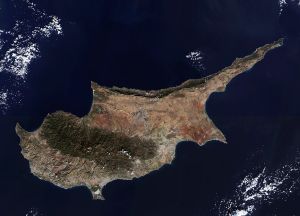 جزیره قبرس در شرق دریای مدیترانه.jpg