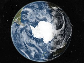 موقعیت جنوبگان قطب جنوب