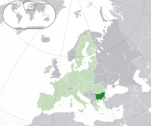 موقعیت بلغارستان