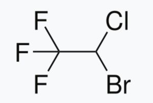 ساختار شیمیایی هالوتان