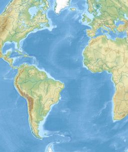 نقشه اقیانوس اطلس