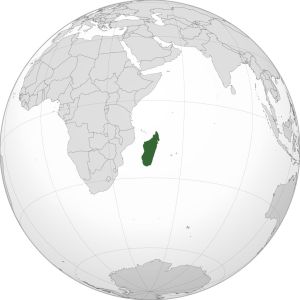 موقعیت ماداگاسکار