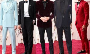 نوع پوشش بازیگران مرد روی فرش قرمز جوایز اسکار که مورد نقد و بررسی قرار می‌گیرند (2022)