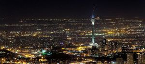 تصویر شب شهر تهران